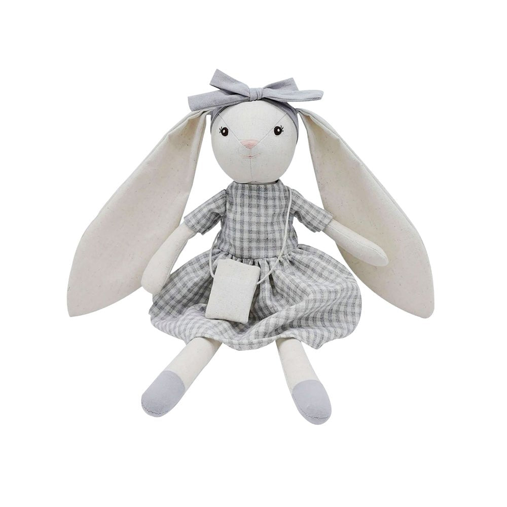 Muñeco trapo personalizado conejita orejas - Nanetes